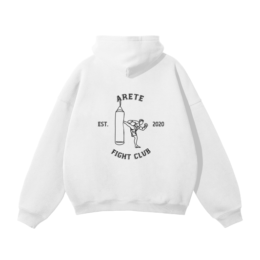 Fight Club Black Text Hoodie