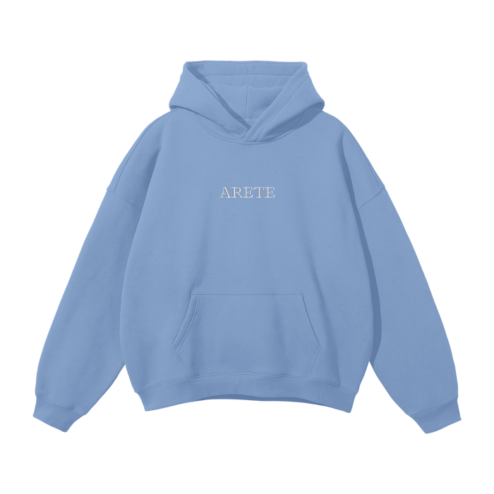 Always Fighting Green and Blue Text Hoodie