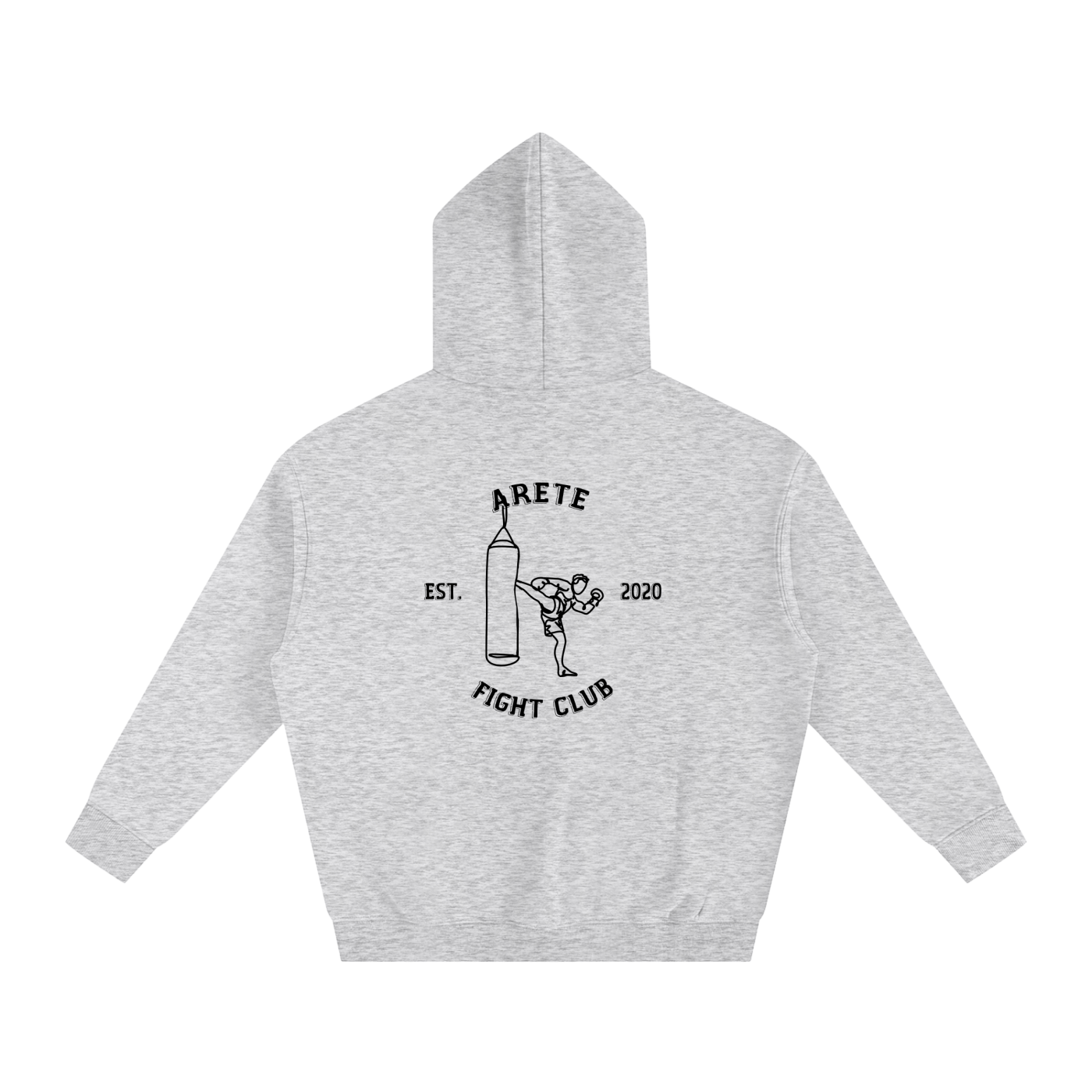 Fight Club Black Text Hoodie