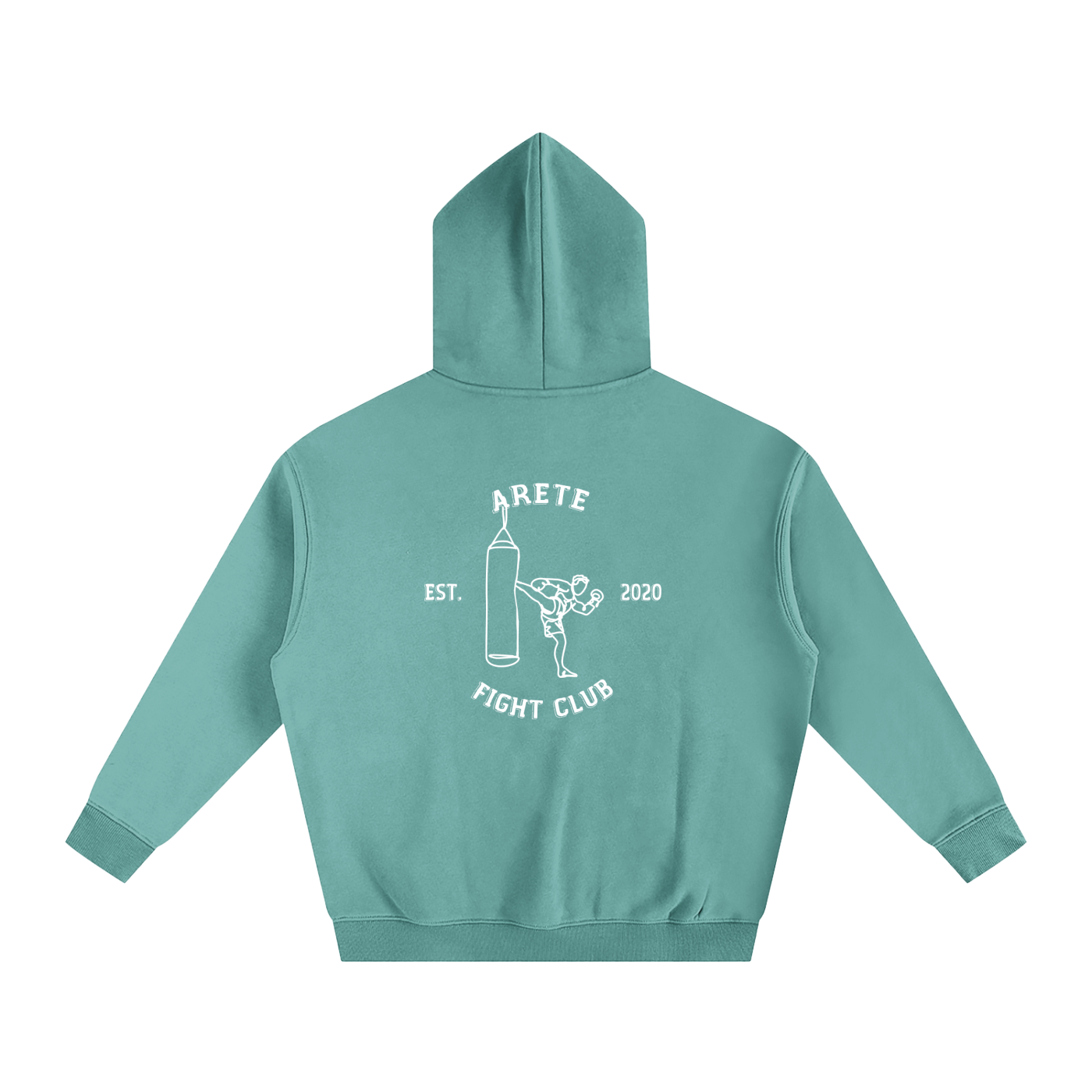 Fight Club White Text Hoodie