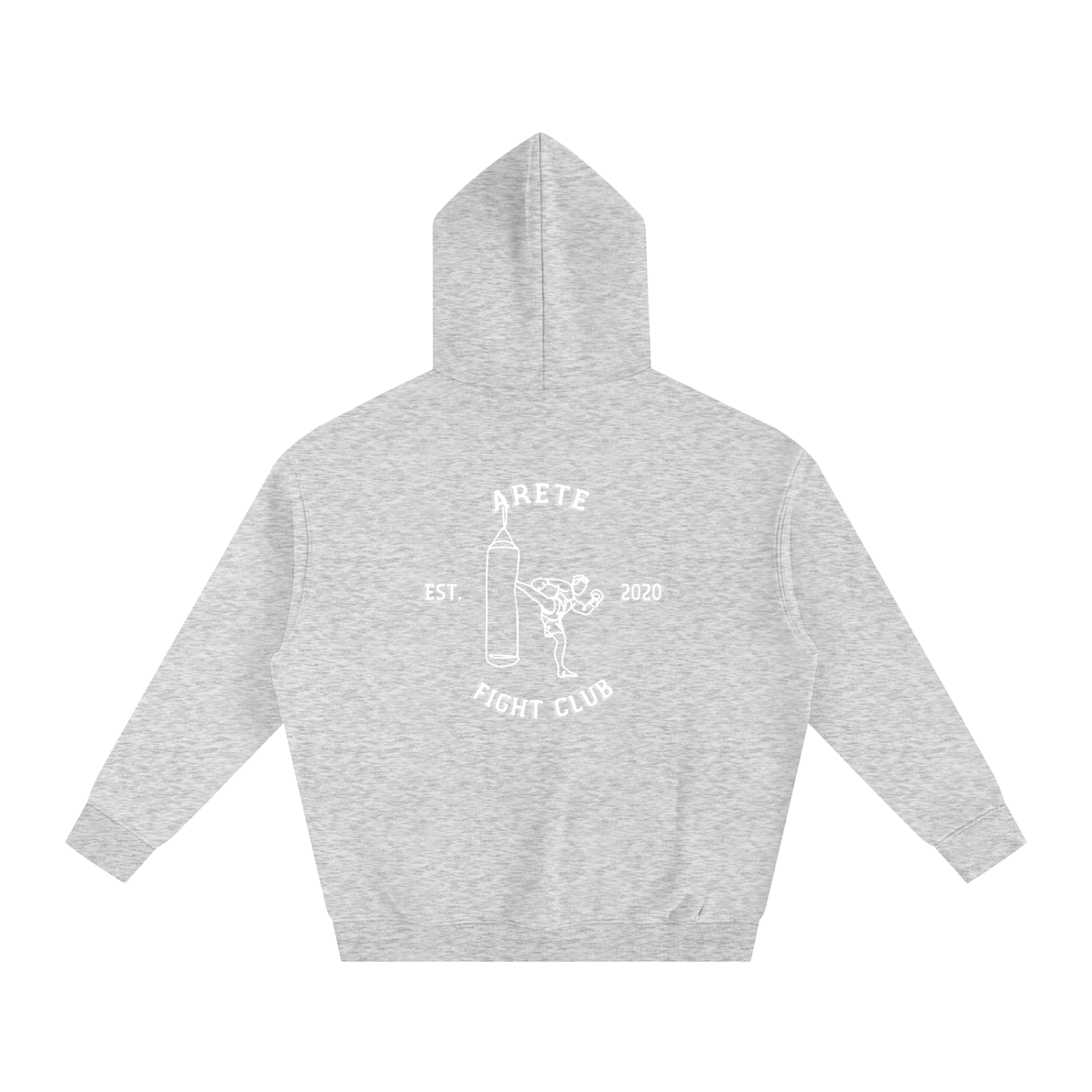 Fight Club White Text Hoodie