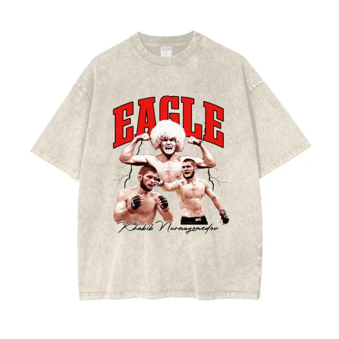 Eagle Dark Text T-shirt - ARETE